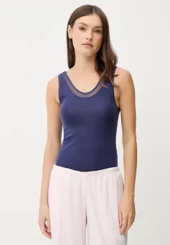 Chantelle tricou de lana Femilet culoarea bej, FN1582 imagine