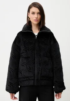 Charo Ruiz Ibiza geaca culoarea negru, de tranzitie, oversize, 257310 imagine