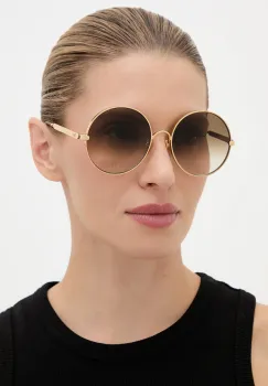 Chloe ochelari de soare culoarea auriu, CH0321S imagine