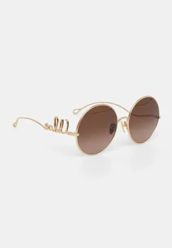 Chloe ochelari de soare culoarea auriu, CH0329S imagine