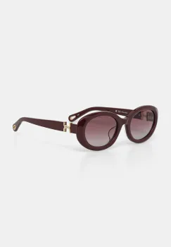Chloe ochelari de soare culoarea bordo, CH0323SK imagine
