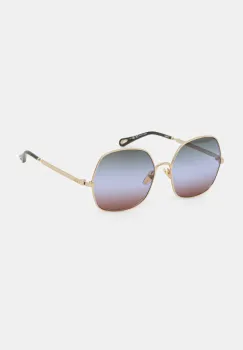 Chloe ochelari de soare femei, culoarea auriu, CH0282S imagine