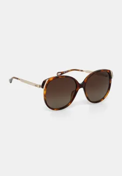 Chloe ochelari de soare femei, culoarea auriu, CH0285S imagine
