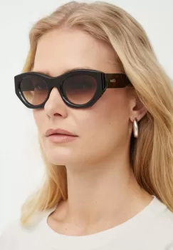 Chloe ochelari de soare femei, culoarea maro, CH0220S imagine