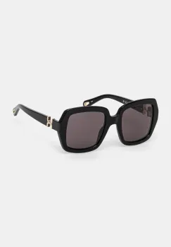 Chloe ochelari de soare femei, culoarea negru, CH0301S imagine