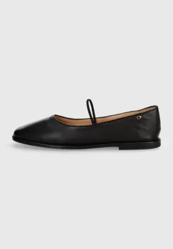 Coach balerini de piele Emilia culoarea negru, CN116 imagine