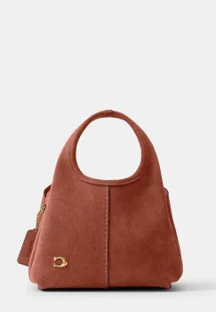 Coach geanta crossbody pentru femei, din piele intoarsa Suede Lana Shoulder Bag 19 imagine