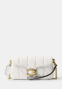 Coach geanta crossbody pentru femei din piele Quilted Tabby Chain Crossbody 19 imagine