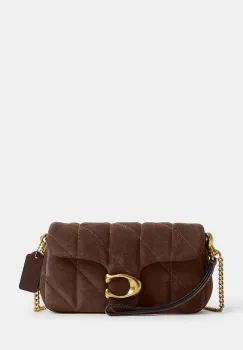 Coach geanta crossbody pentru femei din piele Tabby Chain Crossbody 19 imagine