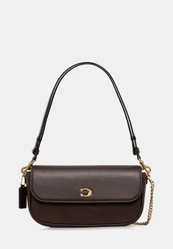 Coach geanta de piele Brook culoarea maro, CAN90 imagine