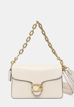 Coach geanta de piele TABBY culoarea bej, CY919 imagine