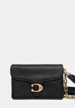 Coach geanta de piele TABBY culoarea negru, CY919 imagine