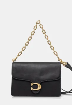 Coach geanta de piele TABBY culoarea negru, CY920 imagine