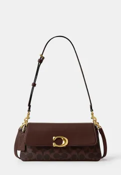 Coach geanta Jet culoarea maro, CBA83 imagine