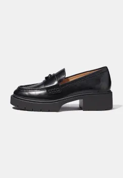 Coach loafers slip-on pentru femei din piele Leah Loafer imagine
