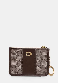 Coach portofel culoarea maro, CCD13 imagine
