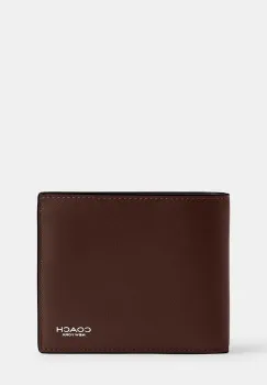 Coach portofel de piele culoarea maro, CY911 imagine