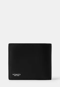 Coach portofel de piele culoarea negru, CY911 imagine