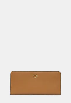 Coach portofel femei, culoarea bej, CZ096 imagine