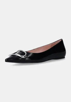 Coccinelle balerini de piele culoarea negru, E4 RSE 19 01 01 001 imagine