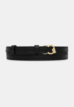 Coccinelle curea de piele culoarea negru, E3.SSL.11.23.01 imagine