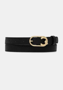 Coccinelle curea de piele culoarea negru, E3.SSL.11.24.01 imagine