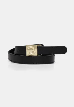 Coccinelle curea de piele femei, culoarea negru, E3 SSL 11 04 01 imagine