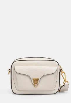 Coccinelle geanta crossbody pentru femei, din piele COCCINELLE BEAT SOFT RIBB imagine