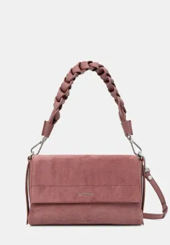 Coccinelle geanta crossbody pentru femei din piele intoarsa imagine