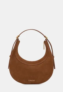 Coccinelle geanta crossbody pentru femei din piele intoarsa imagine