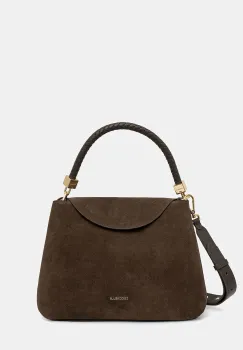 Coccinelle geanta crossbody pentru femei din piele intoarsa imagine