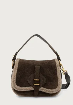 Coccinelle  geanta crossbody pentru femei din piele intoarsa imagine