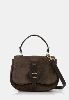 Coccinelle geanta crossbody pentru femei din piele intoarsa imagine