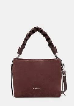 Coccinelle geanta crossbody pentru femei din piele intoarsa imagine