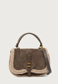 Coccinelle  geanta crossbody pentru femei din piele intoarsa imagine