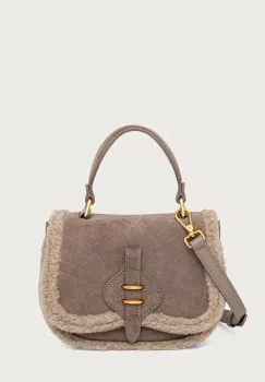 Coccinelle  geanta crossbody pentru femei din piele intoarsa imagine