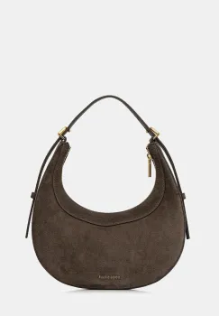 Coccinelle geanta crossbody pentru femei din piele intoarsa imagine