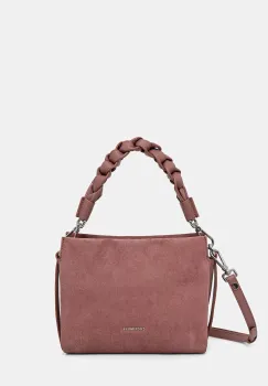 Coccinelle geanta crossbody pentru femei din piele intoarsa imagine
