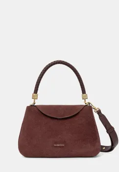Coccinelle geanta crossbody pentru femei din piele intoarsa imagine