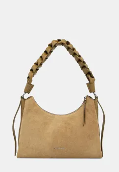 Coccinelle geanta de mana din piele intoarsa BOHEME SUEDE BIMATERIAL imagine