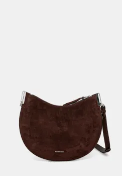 Coccinelle geanta de mana din piele intoarsa COCCINELLESUNUP SUEDE culoarea bej, E1 QKG 13 02 01 imagine