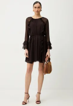 Coccinelle geanta de mana din piele intoarsa MAVERY SUEDE imagine