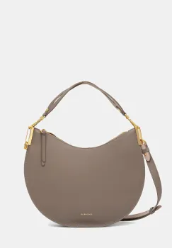 Coccinelle geanta de piele COCCINELLESUNUP culoarea bej, E1.QKF.13.02.01 imagine