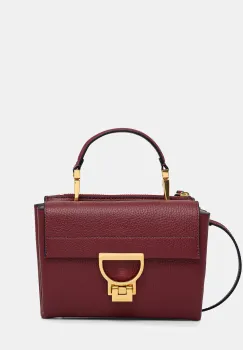 Coccinelle geanta de piele culoarea negru, E1 MD5 55 B7 01 imagine