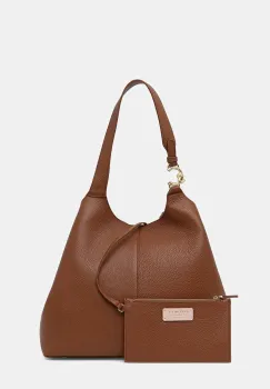 Coccinelle geanta de piele culoarea negru, E1 SHA 11 01 01 imagine