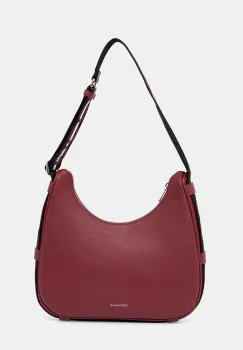 Coccinelle geanta de piele RAQUEL culoarea bordo, E1.SQ0.13.02.01 imagine