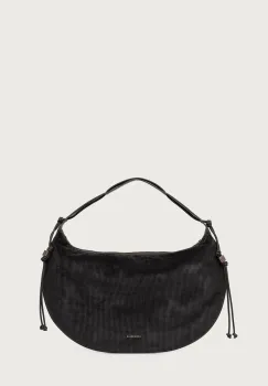 Coccinelle  geanta shopper pentru femei din catifea reiata imagine