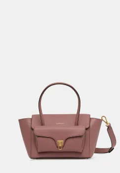 Coccinelle geanta shopper pentru femei din piele DOUBLE BEAT imagine