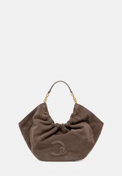 Coccinelle geanta shopper pentru femei din piele intoarsa imagine