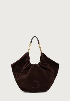 Coccinelle  geanta shopper pentru femei din piele intoarsa imagine